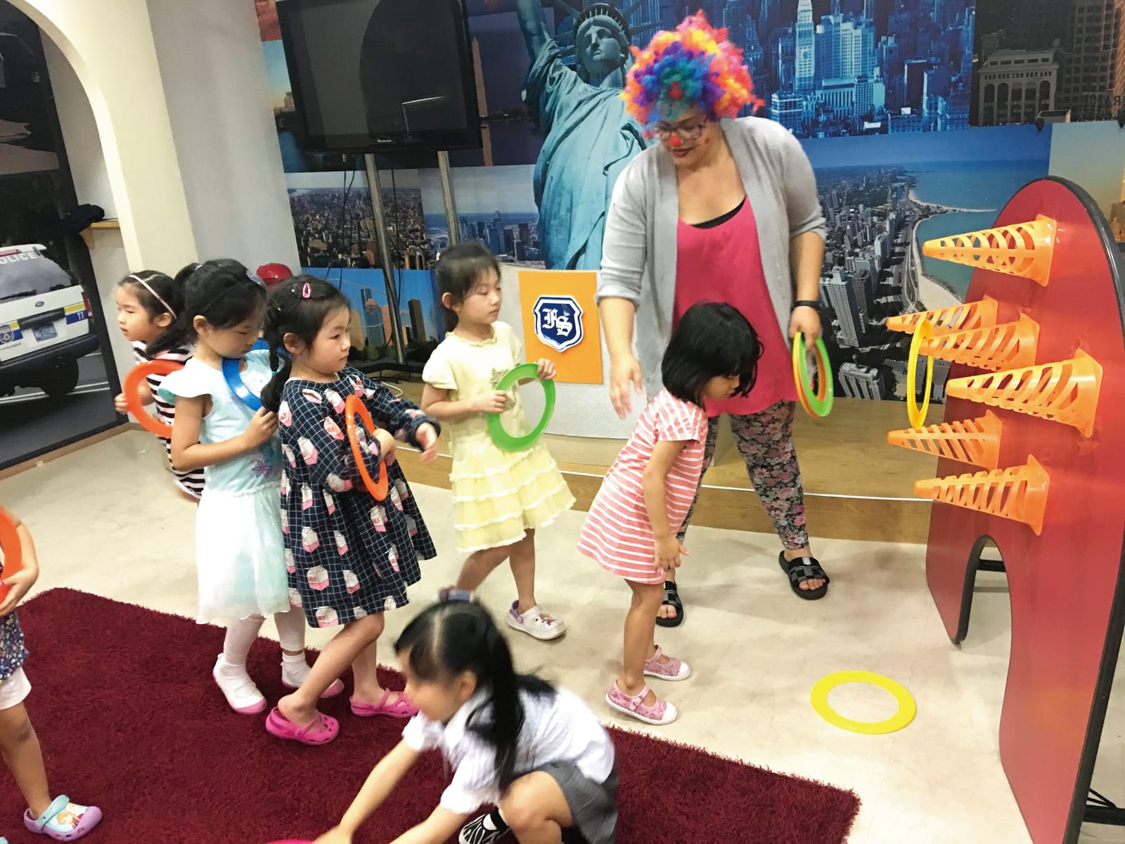 Ring Toss Game · 링 던지기 게임