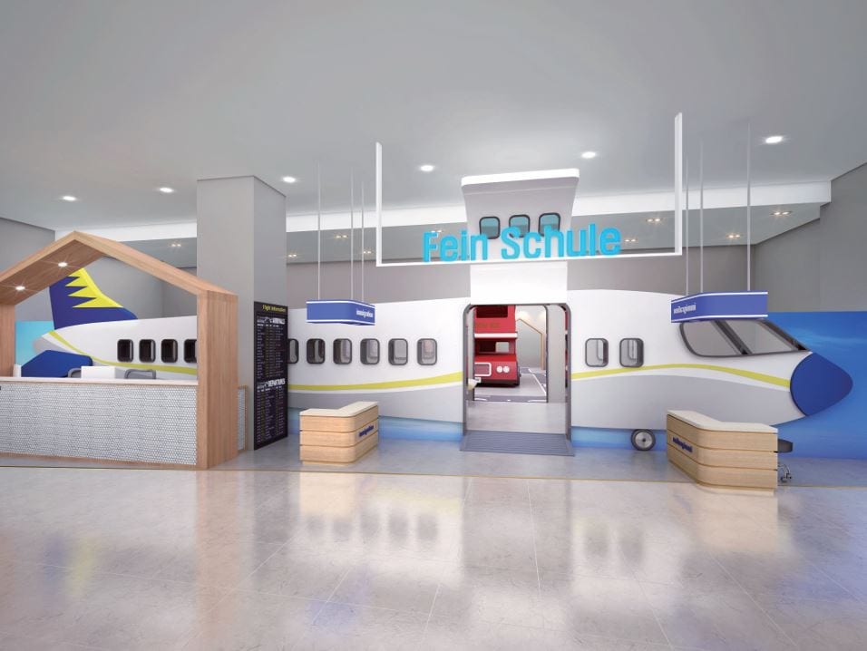 Airplane Lobby · 비행기 파사드 로비